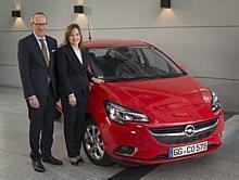 Opel-Chef Dr. Karl-Thomas Neumann und GM-Vorstandsvorsitzende Mary Barra 